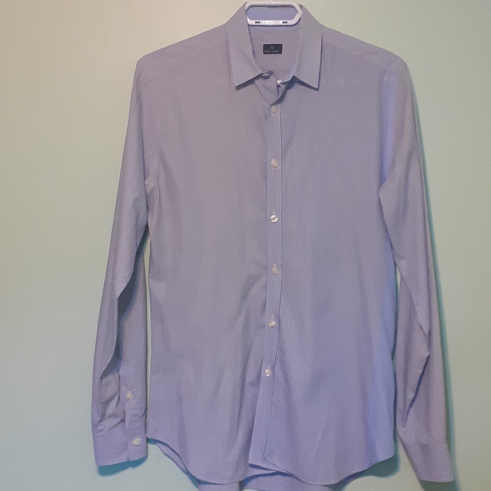 🔥2for30🔥PAUL SMITH sz14/15 BUTTONDOWN SHIRT - Picture 1 of 6